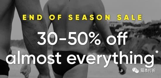 泳衣季末促销：30%-50%折扣！@ Speedo